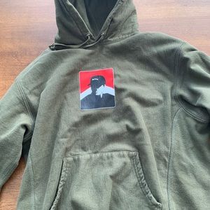 supreme portrait hoodie